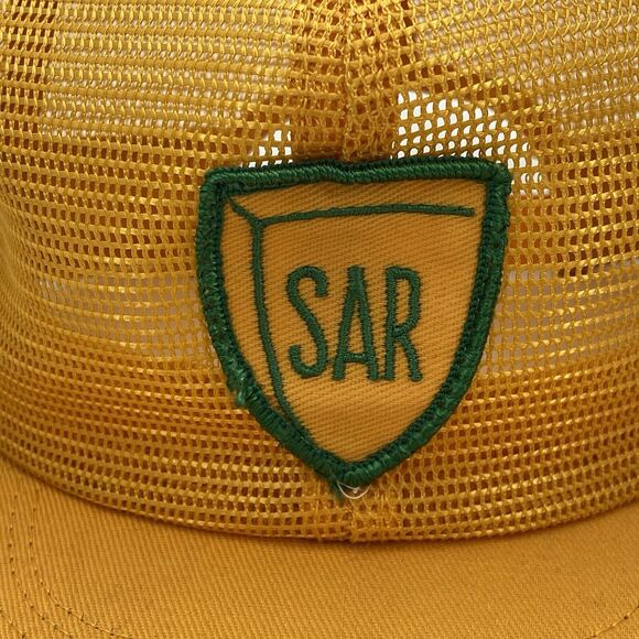 Vintage K-Brand SAR Hybrids All Mesh Snapback Trucker Hat Farmer USA Made (H20) - Picture 10 of 10